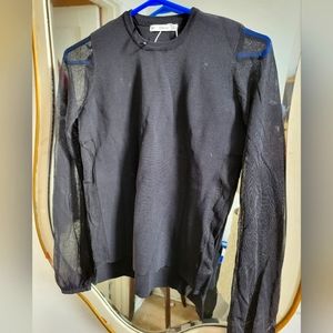 Zara rayonne and silk sweater